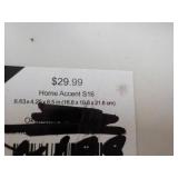 2 Black/cream Décor with Lids...