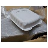 Case of 120 Hinged Lid Containers...