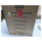 5 Tier Wire Shelving Unit...