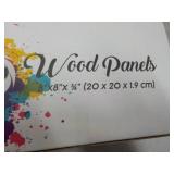 Daveliou 6 panels 8 x 8" Wood Panel...