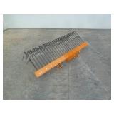 Wolverine 3 Point Tine Beach Comb/Yard Rake 60"