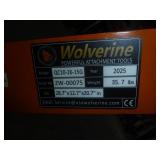 Wolverine 3 Point Flat Hitch Receiver with Angled back 3rd link