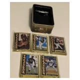 Michael Jordan Baseball Tribute Sett Upper Deck Embossed Metal Cards