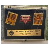 Michael Jordan Collectible Pin Set by Upper Deck New in Package