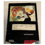 Michael Jordan "Chaos In The Windy City" Super Nintendo Video Game Basketball - RARE!