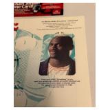 Michael Jordan Hanes PhonePass Calling Card Complete, NEW!