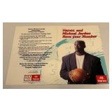 Michael Jordan Hanes PhonePass Calling Card Complete, NEW!