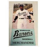 Michael Jordan (3) Restauranct Catalogs and Birmingam Barons Merchandise Catalog