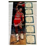 Michael Jordan Complete 5 Plate Set Limited Edition "Rising to Greatness" by Upper Deck and Bradford Exchange - RARE!