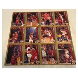 Michael Jordan 1992-1993 Fleer Chicago Bulls Back 2 Back Team Card Set