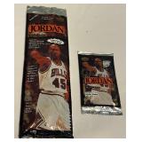 2 Packs - Michael Jordan Milk Caps 1995 Upper Deck Basketball