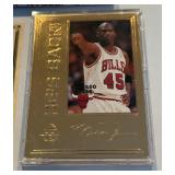 Michael Jordan 22kt Gold Card Limited Edition /10,000  1996 Upper Deck MJ Returns Basketball Card