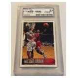 Michael Jordan Graded 9 Mint 1996-97 #139 Basketball Card