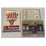 1995-96 Chicago Bulls 72 Victories Upper Deck 22kt Gold Card - Michael Jordan
