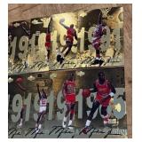 Michael Jordan Gatorade 12 Card Oversized Set 1998 Upper Deck Basketball Cards