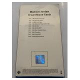 Michael Jordan "A Cut Above" Die Cut 10 Card 1997 Upper Deck Oversized Card Set - NEW