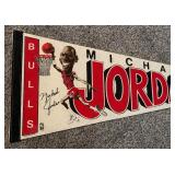 Michael Jordan Vintage Basketball Pennant