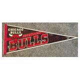 Chicago Bulls Basketball Pennant