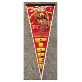 Scottie Pippen Chicago Bulls Basketball Pennant
