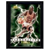 Michael Jordan Electrified 1996 Skybox #278 Basketball Card