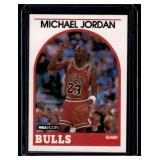 Michael Jordan 1989 NBA Hoops #200 Basketball Card