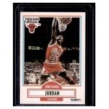 Michael Jordan 1990 Fleer #26 Basketball Card