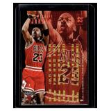 Michael Jordan 1995-96 Fleer #22 Basketball Card
