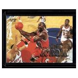 Michael Jordan 1997-98 Fleer Gold #23 Basketball Card