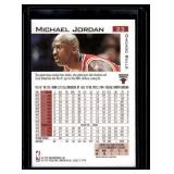 Michael Jordan 1997-98 Fleer Gold #23 Basketball Card