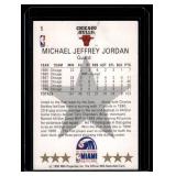 Michael Jordan 1990 NBA Hoops All-Star Weekend #5 Basketball Card