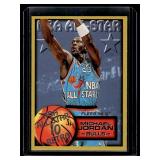 Michael Jordan 1996-97 Fleer NBA All-Star Retro #282 Basketball Card