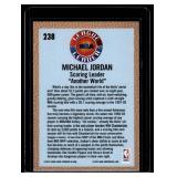 Michael Jordan 1992-93 Fleer League Leader #238 Basketball Card