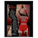 Michael Jordan Metal Shredders Insert 1996-97 Fleer Metal #261 Basketball Card