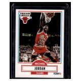 Michael Jordan 1990 Fleer #26 Basketball Card