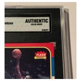 Michael Jordan RC 1986 Fleer #57 SGC Authenticated - MOST ICONIC BASKETBALL ROOKIE CARD OF ALL TIME!!!