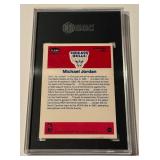 Michael Jordan RC 1986 Fleet Sticker #8 SGC Graded 4.5 - SECOND MOST ICONIC BASKETBALL ROOKIE CARD OF ALL TIME!!