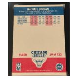 Michael Jordan 2nd Year 1987 Fleer #59 SGC Graded 4 - ICONIC RARE BASKETBALL CARD!!!