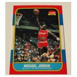 REPRINT - Michael Jordan RC 1986 Fleer #57 Rookie Basketball Card - REPRINT