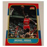 REPRINT - Michael Jordan RC 1986 Fleer #57 Rookie Basketball Card - REPRINT