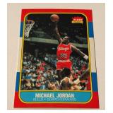 REPRINT - Michael Jordan RC 1986 Fleer #57 Rookie Basketball Card - REPRINT
