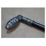 Hand Grenade Sword Cane