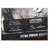 Mossy Oak Stag Finish Knife Set
