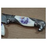Bald Eagle Theme Collector Knife