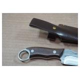 Viking 9.5" Hammered Carbon Knife