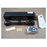 Fox Army 3-9x40 Rifle Scope with Rings