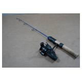 Aqua Vu Blazer-Stix Ice Fishing Rod with Abu Garcia Reel