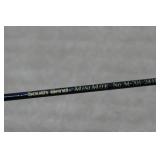 Graphite Ice Fishing Rod with Red Wolf Reel