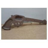 Vintage Style Cast Iron Wall Pistol Coat/Key Rack