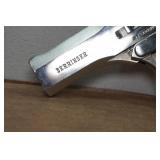 High Standard .22 Mag Double Barrel Derringer with Case - Nickel Finish