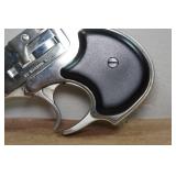 High Standard .22 Mag Double Barrel Derringer with Case - Nickel Finish